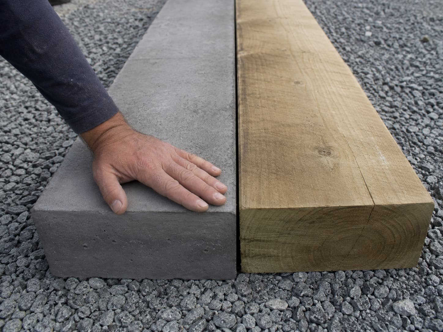 concrete vs timber sleeper
